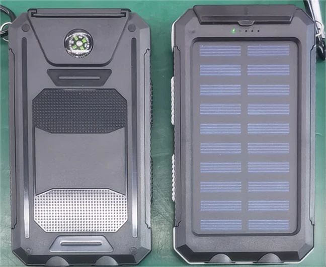 Compass Dual LED Lights Solar Power Bank Parameters Can Be Customized