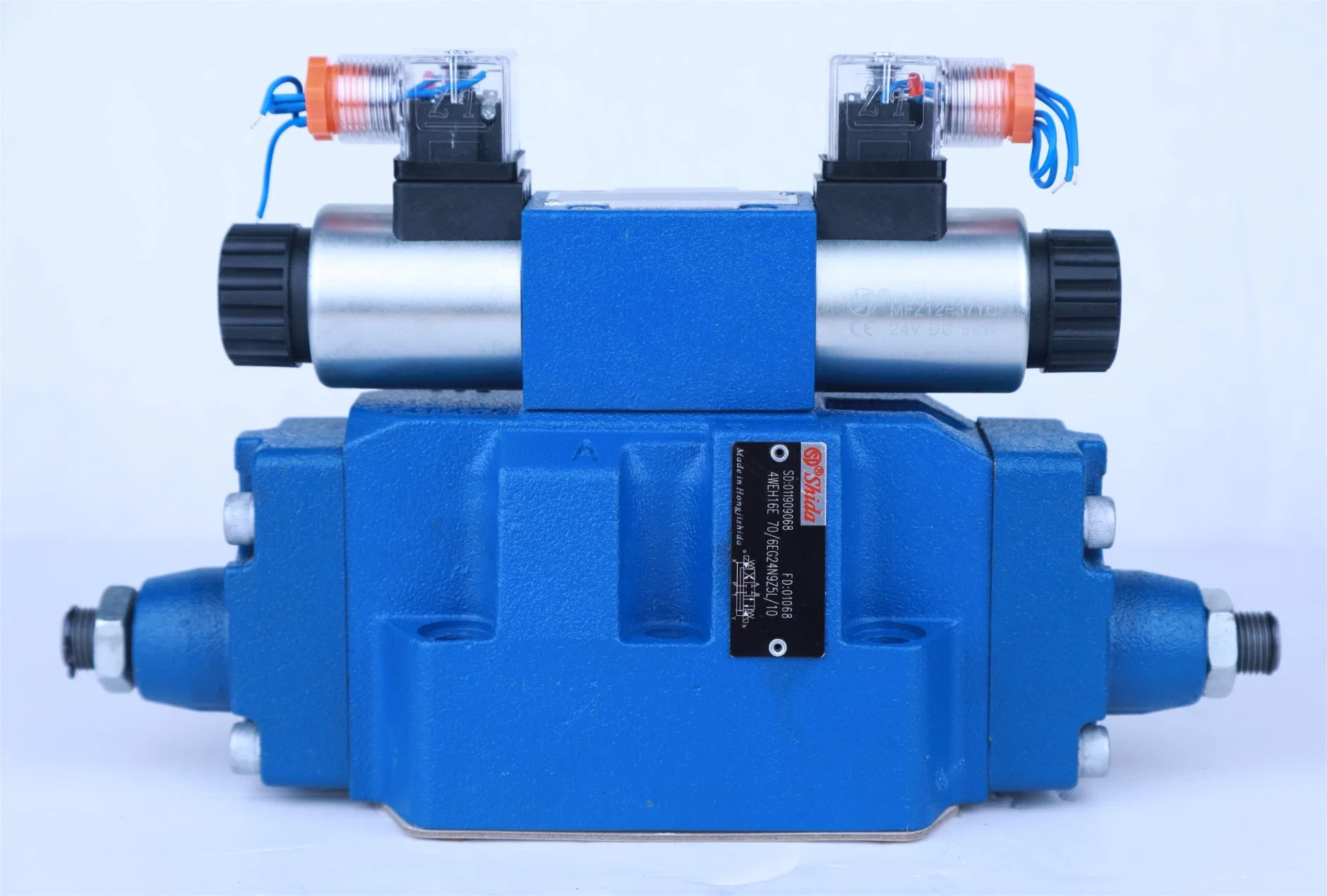 Hot Sales Hydraulic Valve Directional Control Valve Electro-Hydraulic Reversing Valve 4weh 22 H70 From Hongji Shida