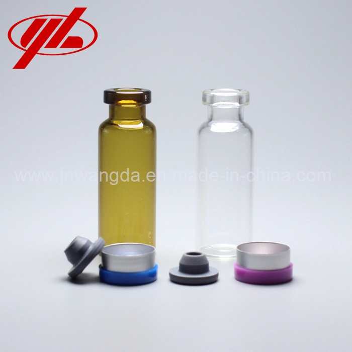 Glass Vial with Scale and Logo for Customized