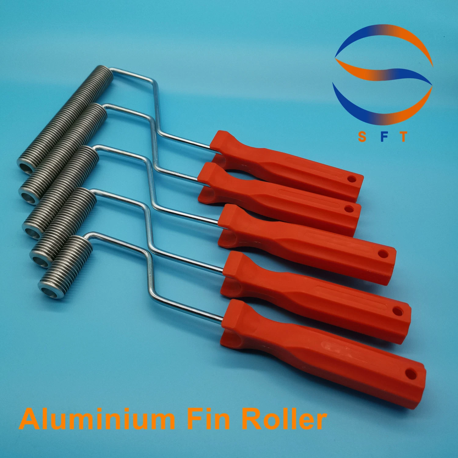 Customized Aluminium Paddle Wheel Rollers Paint Rollers for FRP Laminating