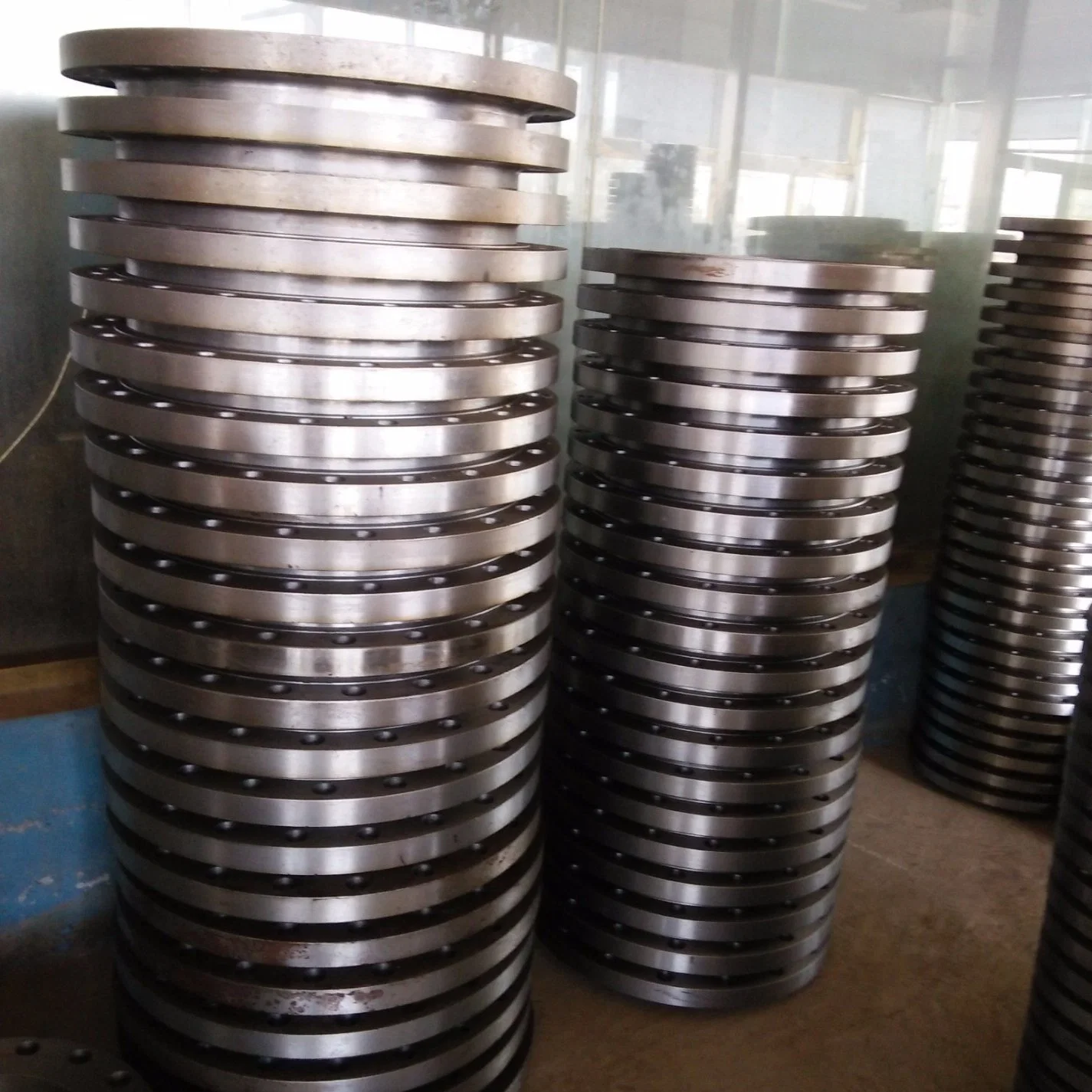 DIN Standard Carbon Steel Forged Flanges Pipe Fittings