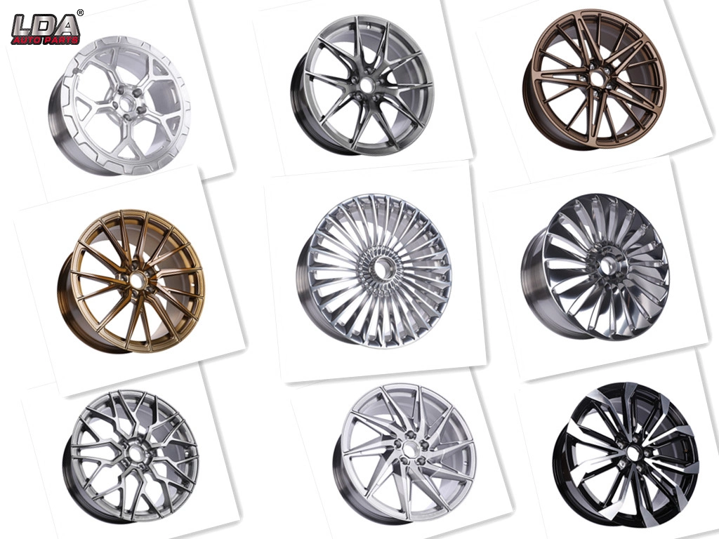 Customized Wheel Rims Forged Aluminum Alloy Wheels Rims for Mercedds-Benz BMW Audi