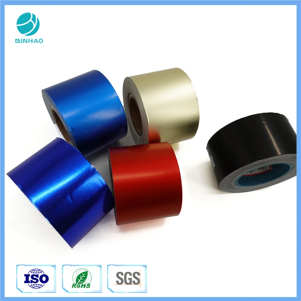 87mm Composite Blue Aluminum Foil Paper Inner Pack Wrapping