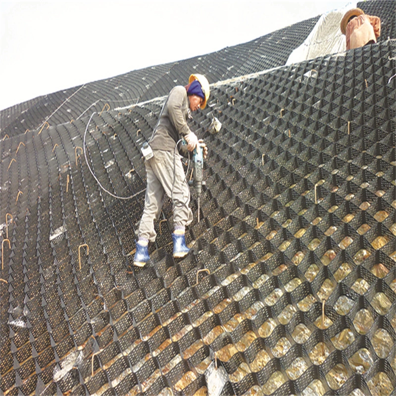 HDPE Plastic Geocell Gravel Ground Grid for Slope Project