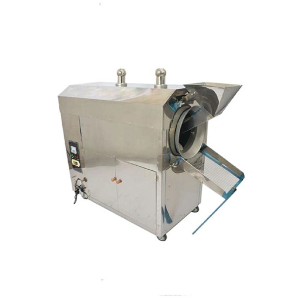 Industrial Coffee Bean Peanut Walnut Roster Roasting Machine Low Price