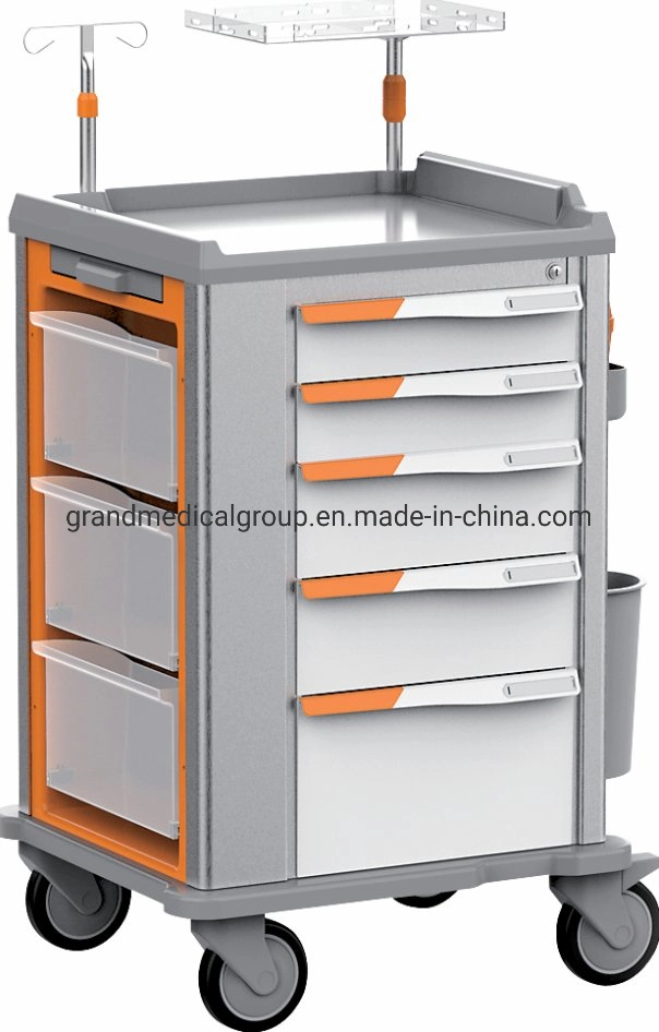 Wholesale/Supplier Original Factory ISO CE FDA Approved Emergency Cart Medical Equipment