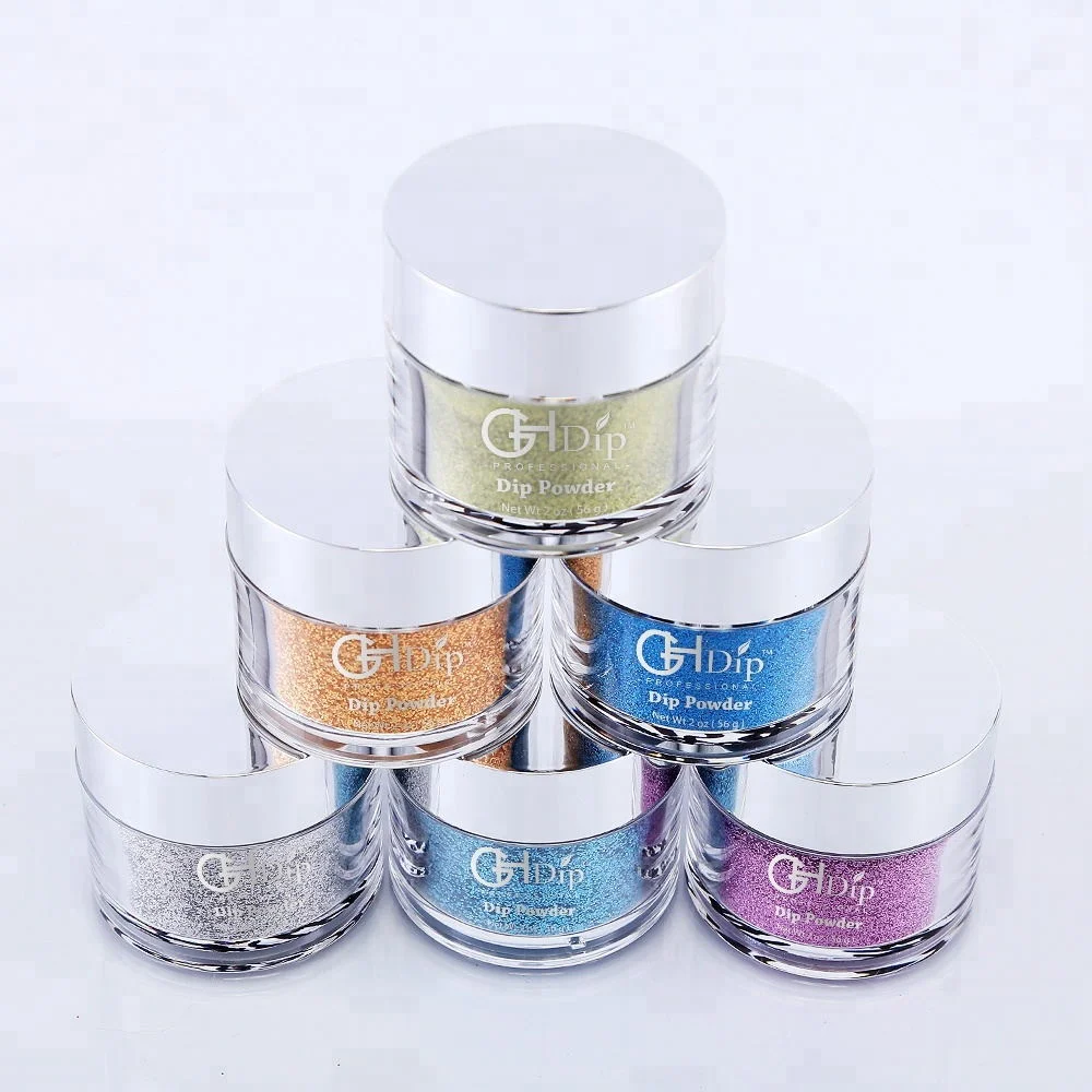 OEM Private Label Glitter Color Nail Dipping Powder