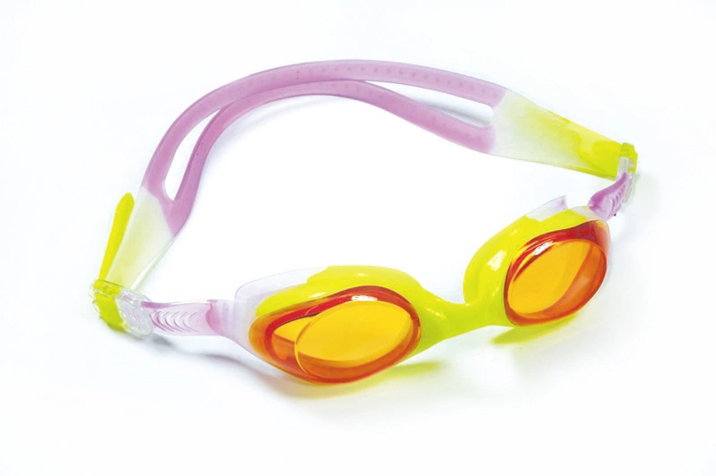 Youth Colorfull Style UV Protection Lenses Swim Goggles