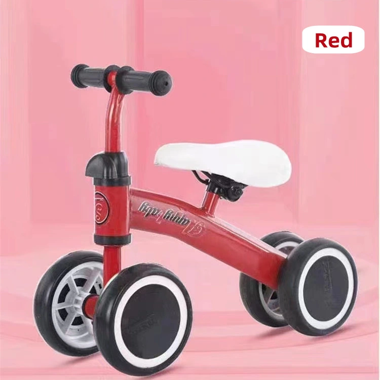 Children Balance Tricycle 4 Wheels Baby Balance Car for Walking Training