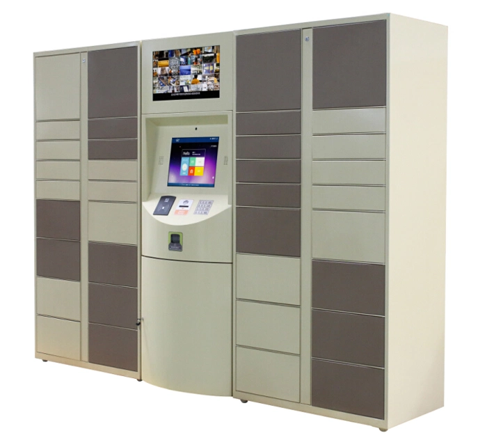 Combination New DC Plywood Case CE, ISO Electronic Intelligent Locker