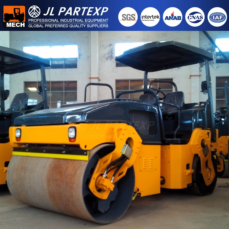 6 Ton Hydraulic Tandem Vibratory Road Roller Combination Compactor Machine with Cheap Price