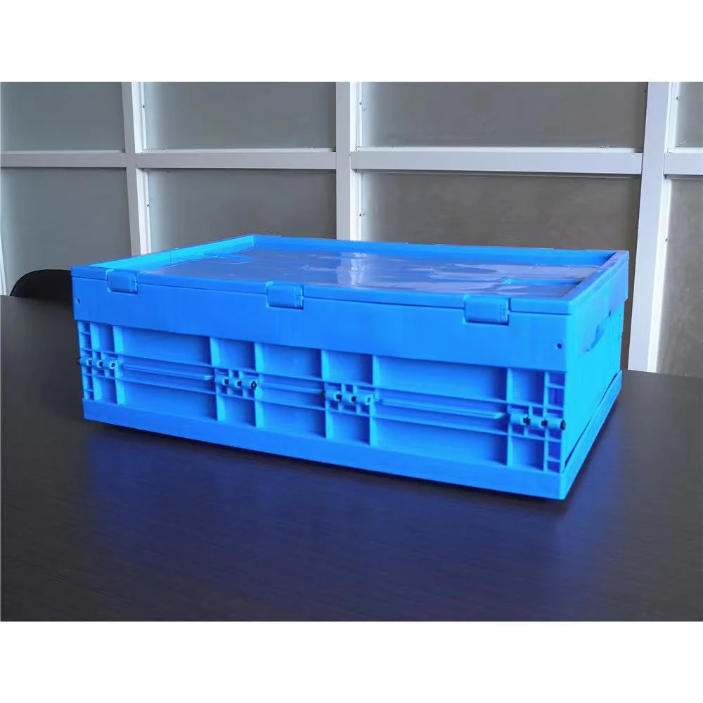 Stackable Logistics Nested Large Capacity HDPE Turnover Crate Plastic Box