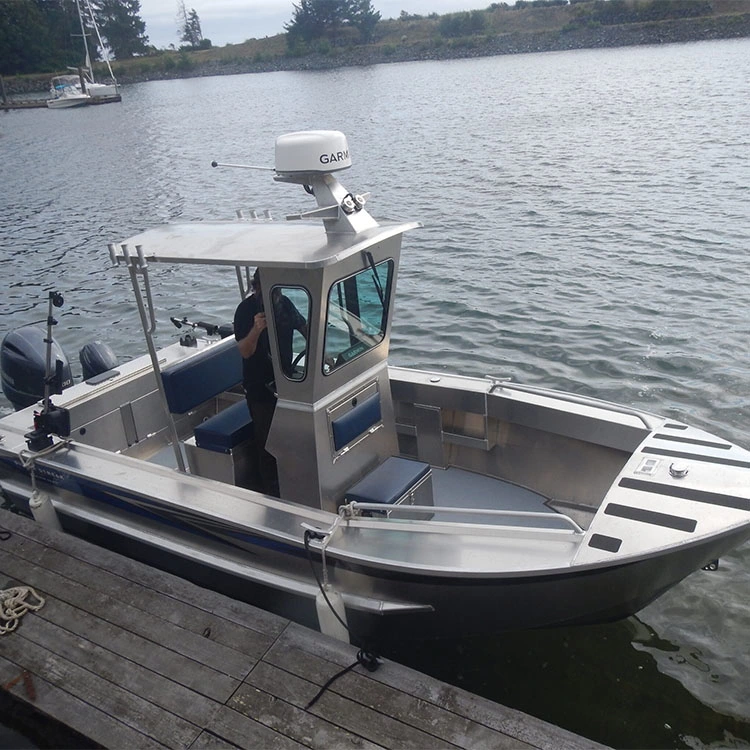 Kinocean Best Saltwater 6 Person Aluminum Fishing Boats Landing Craft Small