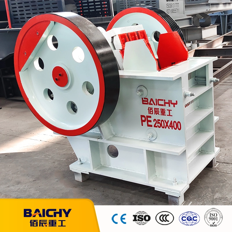 PE400X600 Jaw Crusher Machine Hot Sale Jaw Crusher Machine with Vibrating Screen Mobile Jaw Crusher Plant