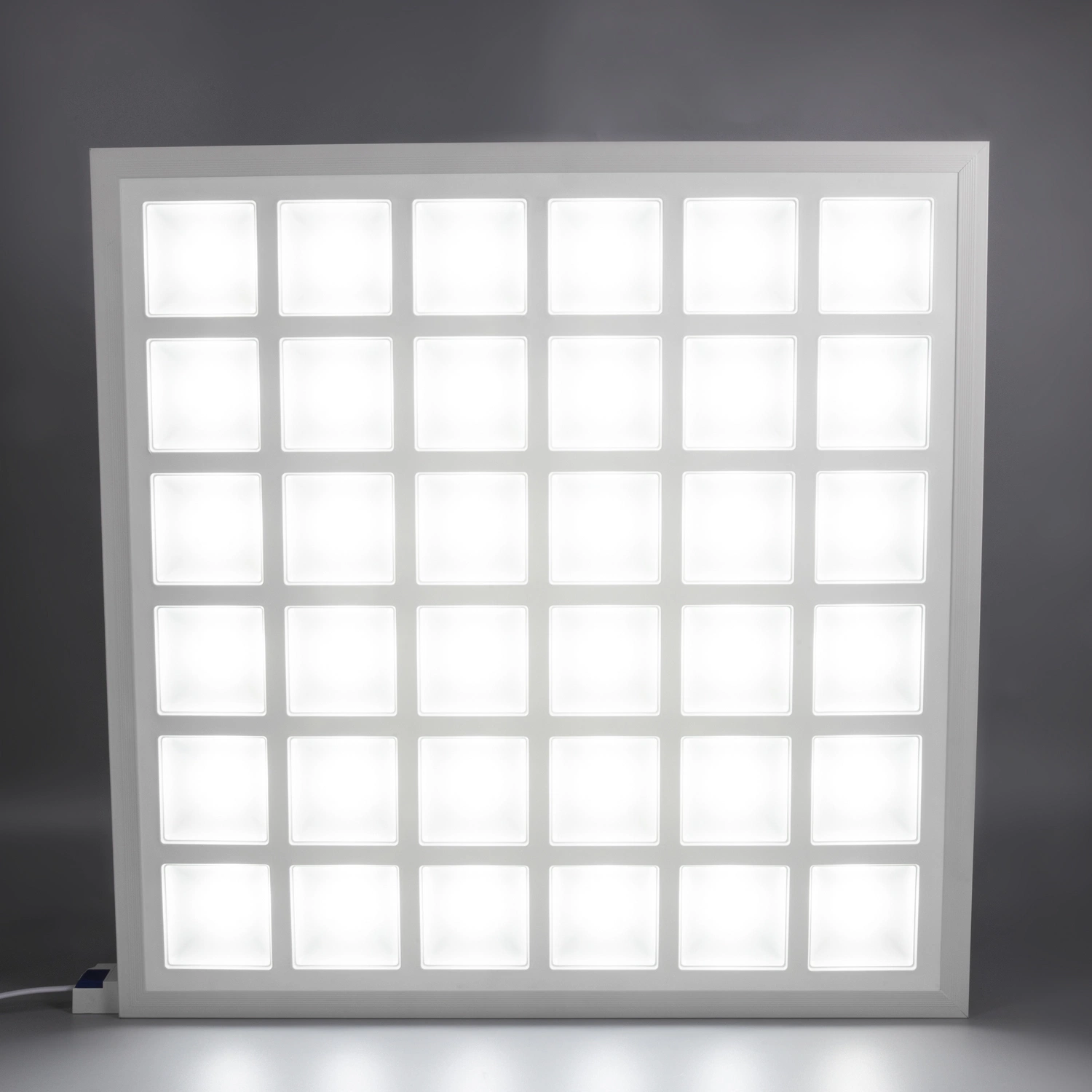 Manufacturer Indoor Surface Mounted Backlit Square 40W/48W Grid LED Panel 600X600mm LED Panel Light