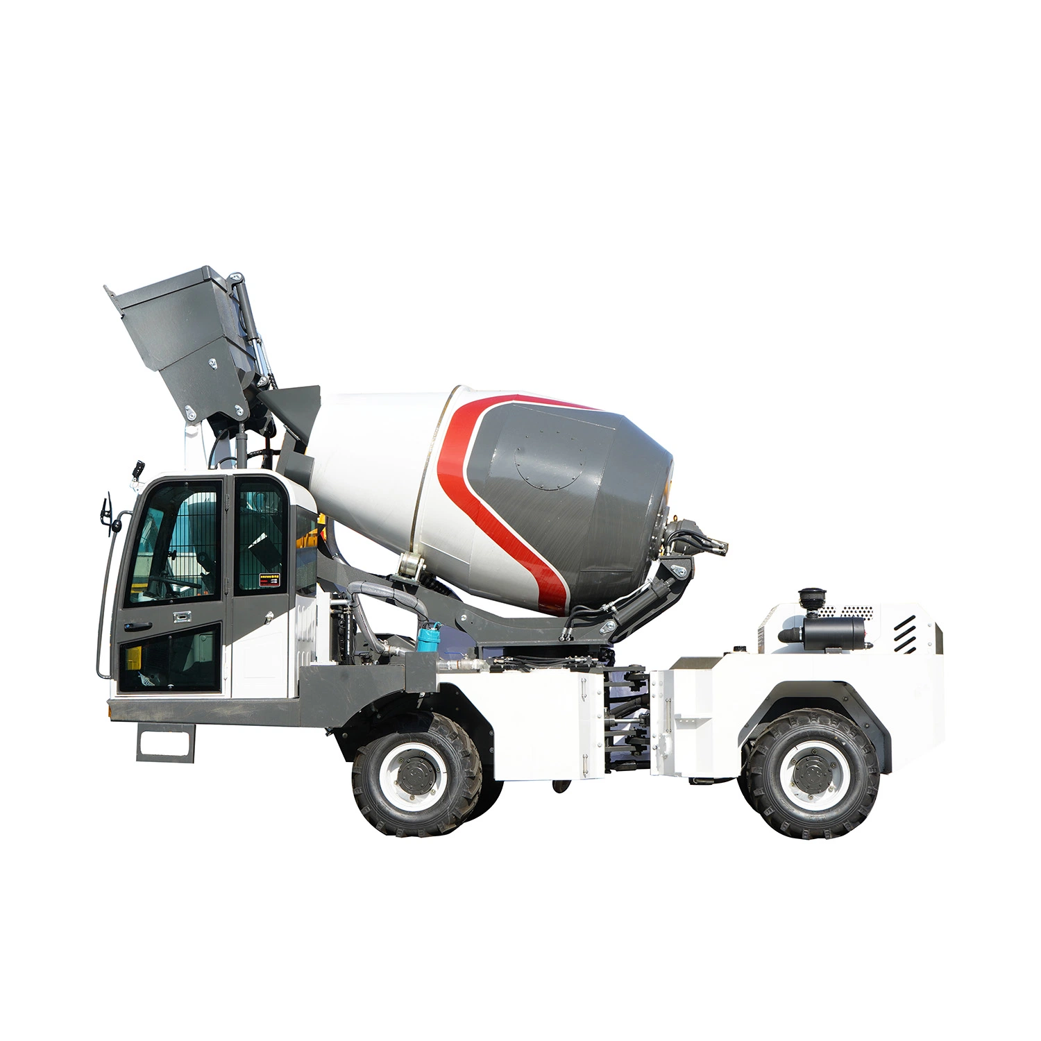 Concrete Machinery 1.2m3 Concrete Mixer with Electric Scale