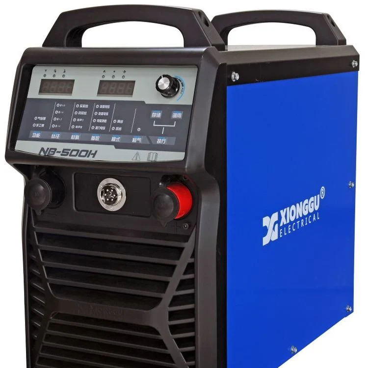 Xionggu Sustituir Gas Lincoln Máquina de soldadura NB-500 multifunción serie High-Current CO2 Máquina de soldadura