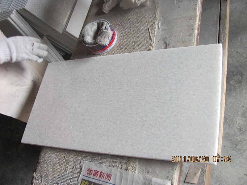 Natural Crystal White Marble Flooring Wall for Bathroom Tile