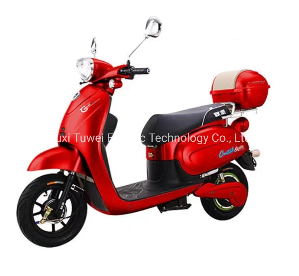 New Energy Electric Scooters, Electric Motor Scooters for Ladies with Tail Box