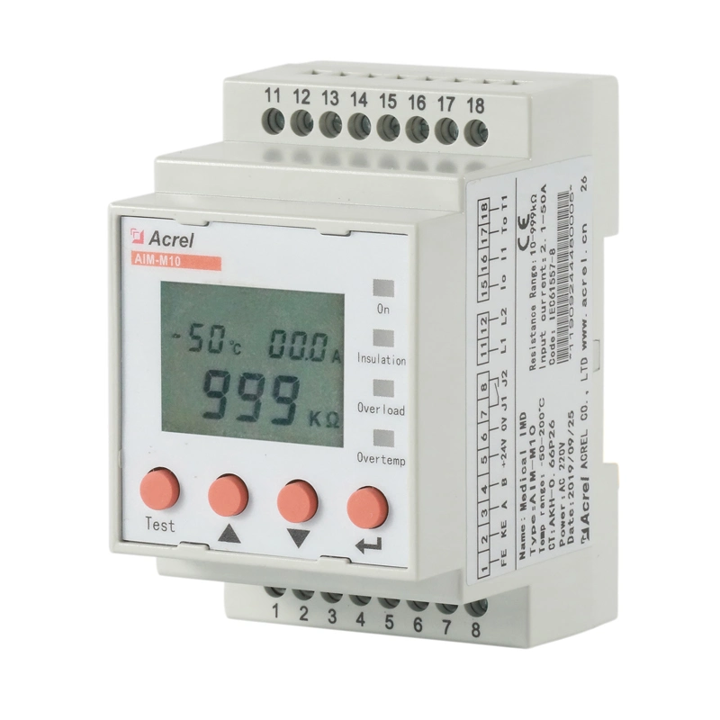 Hospital Isolated Power Supply Medical Insulation Monitoring Device for It Distribution Boards