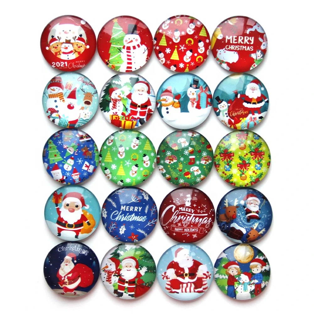 Custom DIY Different Sizes and Pictures Magnetic Christmas Fridge Magnet