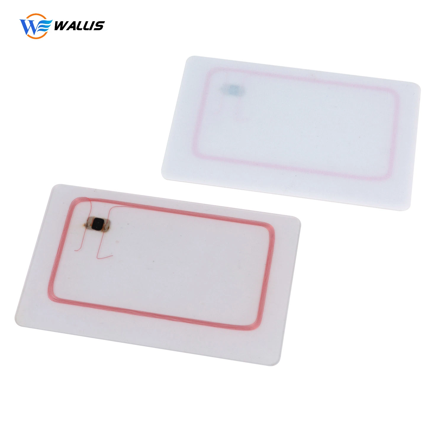 Offset Printing Blank PVC Plastic Products Cr80 Dual Interface RFID Smart Card/Double Side Printable Mag Bank Card