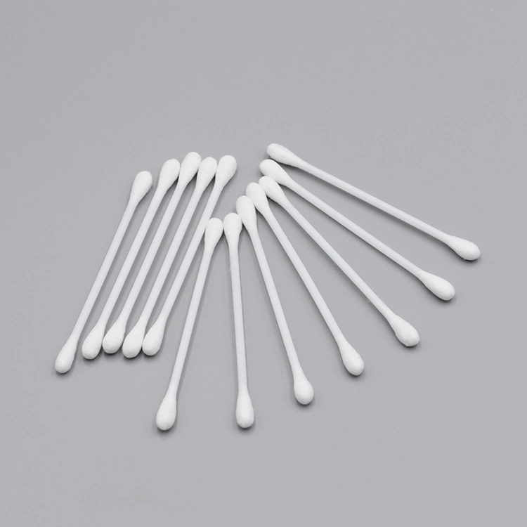 00pcs tampons de coton de bambou Stick Nettoyer les bourgeons de l'oreille