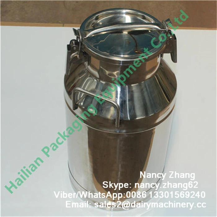 Fresh Milk Using Stainless Steel Transport Can with Sealing Ring