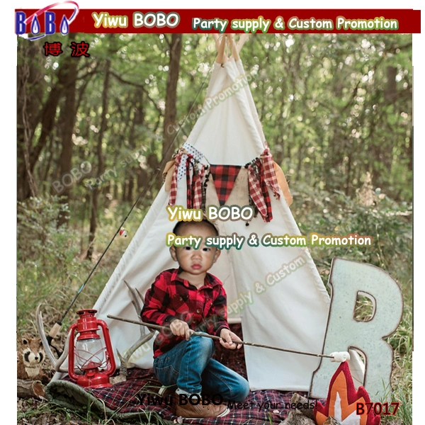 LED Light Outdoor Camping Tents Birthday Party Atmosphere Lamp Decoration Teepee Tent for Kids Lighting Birthday Party Items (B7025)