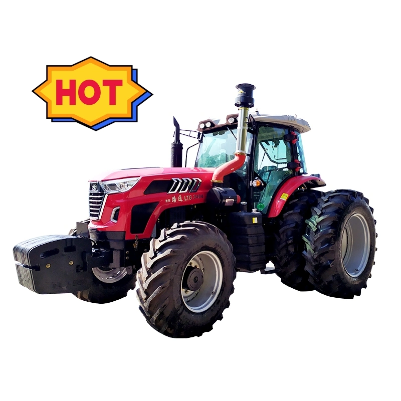 Tractor de 240 HP com tractor de grandes dimensões com rodas 4WD CE