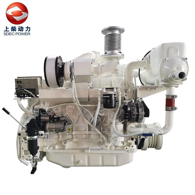 China Sdec 200HP 155kw Marino de 6 cilindros diesel intraborda lancha motor eléctrico