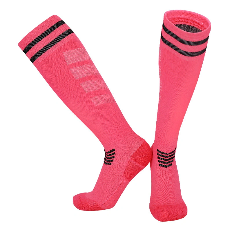 Calcetines de fútbol largos, medias de tubo, calcetines de algodón, ropa de vestir, calcetines de fútbol para adultos y niños para deportes