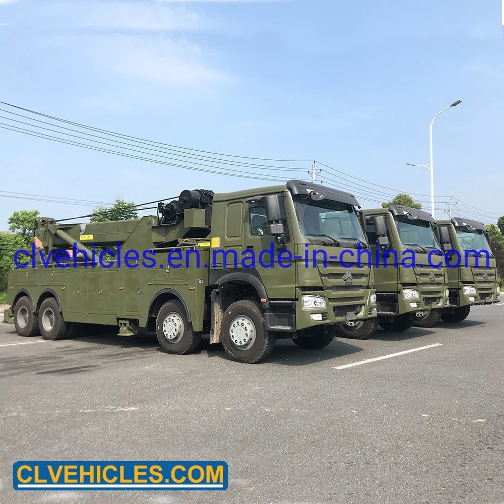 Clw Heavy Duty 50t 60t Rotator Wrecker Breakdown Vehicle