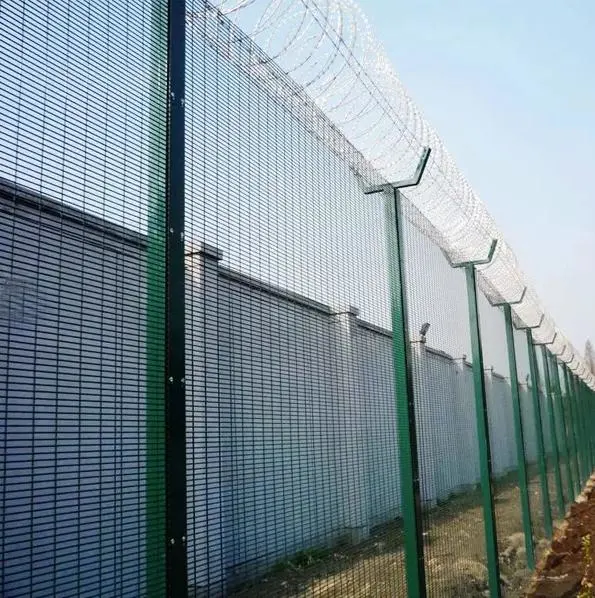 Südafrika Simbabwe 358 Anti Climb Sicherheit Clear View Geschweißt Draht Maschendrahtzaun Hohe Dichtung Militar Gefängnis Zaun Panel Stahl Struktur Aluminium Zaun