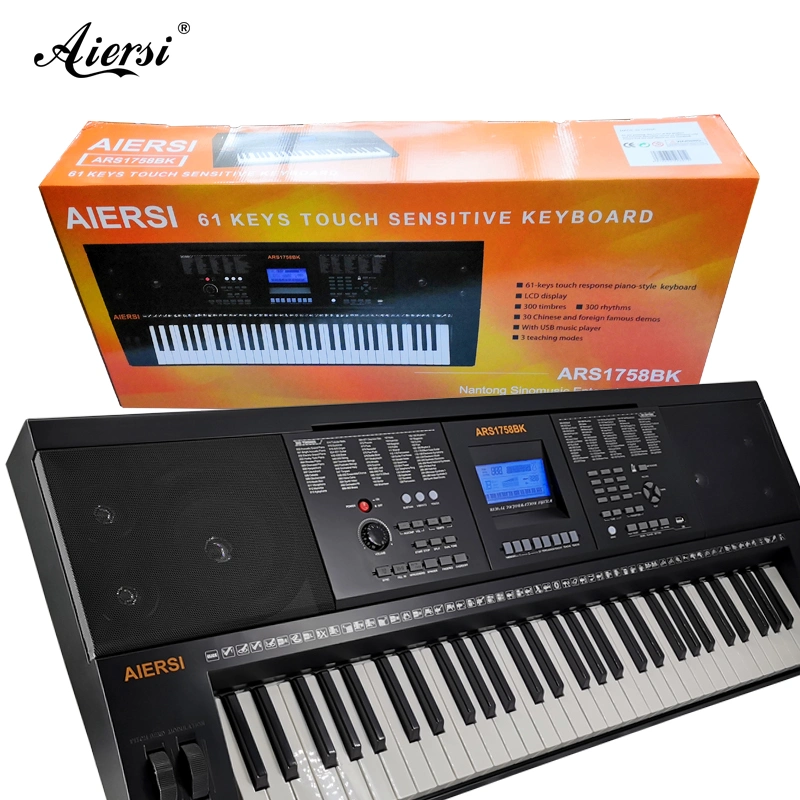 Wholesale Price 61 Notes Electronic Piano Keyboard Synthesizer MIDI Musical Instrument for Sale