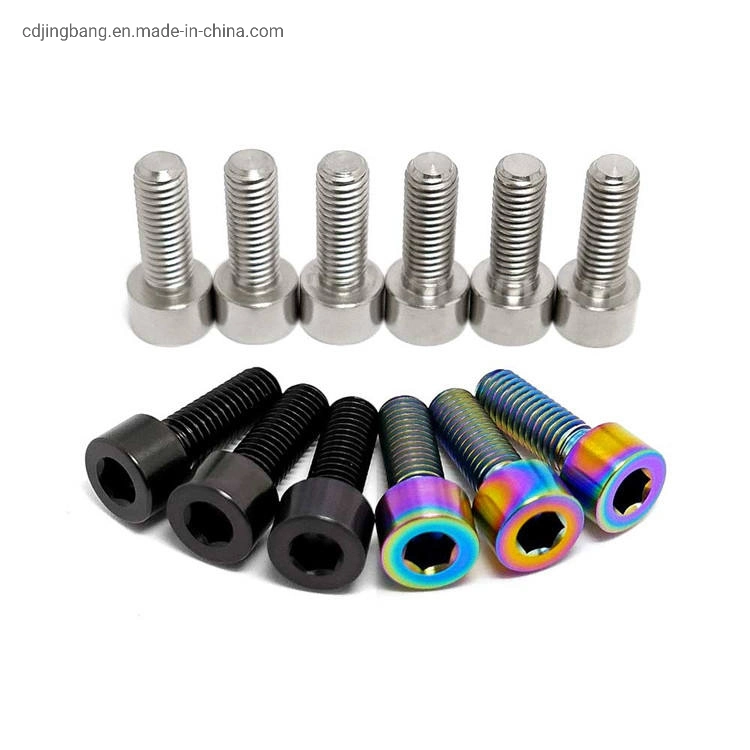 Color Red Yellow Blue Green Purple Pink Gold Aluminum Screw