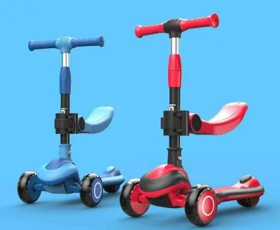 Best-Selling Foldable Children's/Kids Electric Scooter with Music/LED Flash Light for 2-10 Years