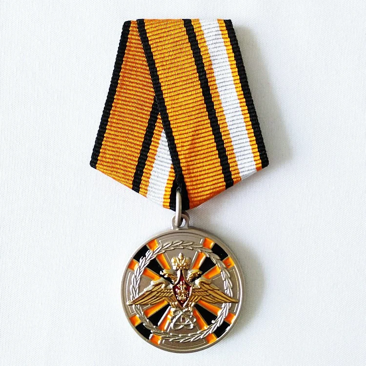 L'émail doux Prix personnalisé honneur insigne militaire Médaille de métal