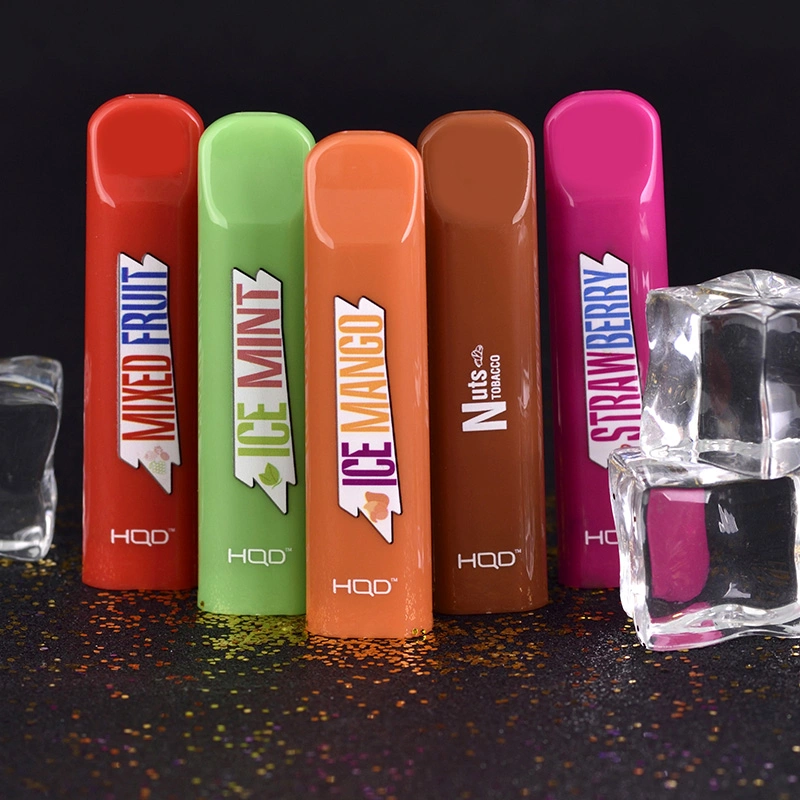 Tpd Pmta Certificate Hqd V2 Vape Hot Seller H012 Portable Disposable Vape E Cigarette 18 Premium Fruit Flavor Mini Size E-Cigarette Starter Kits Candy Bar