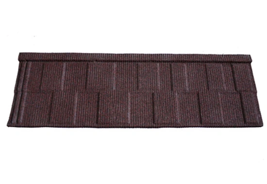 Lightweight Insulated Polymer-Sand Galvanized Stone Coated Shingle Slate 0.30mm Thick Roof Tiles Panel