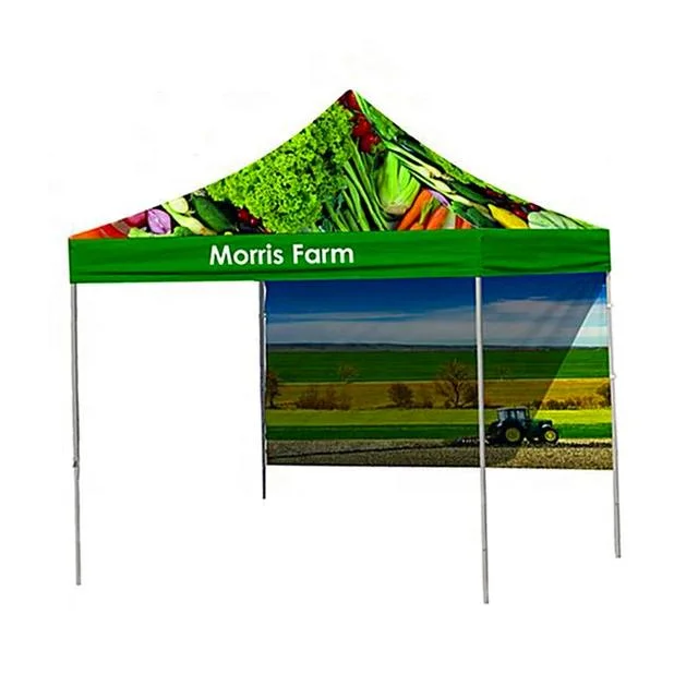 Custom Printing 600D Polyester Aluminium Stahl Rahmen Messe Zelt Promotion Expo Canopy Messe Display Zelt