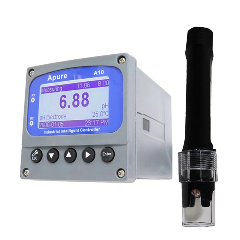 Industrial Hydroponic Ec pH Controller Multiparameter Water Quality Meter Analyzer