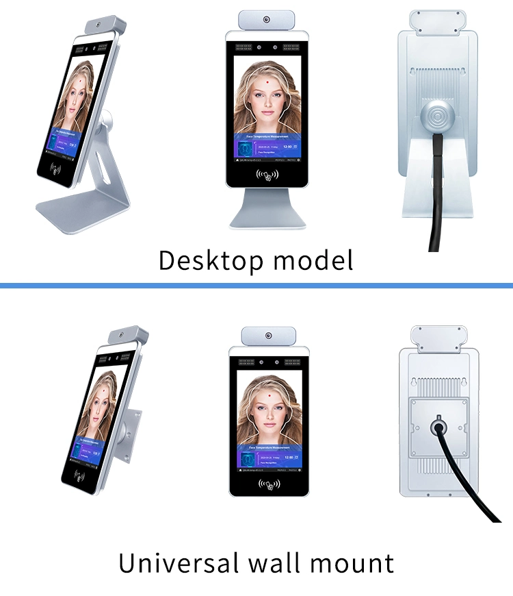 Shenzhen Face Recognition sensor Swing Turnstile Gate detección de temperatura huella digital Acceso al lector de tarjetas de control