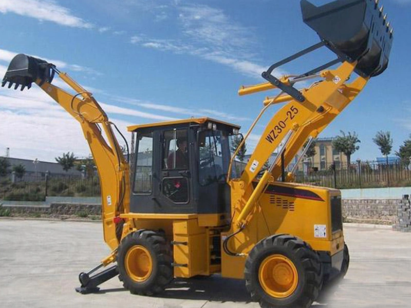 Widely Used Wz30-25/Xc870K/Xt870 Small Backhoe Loader