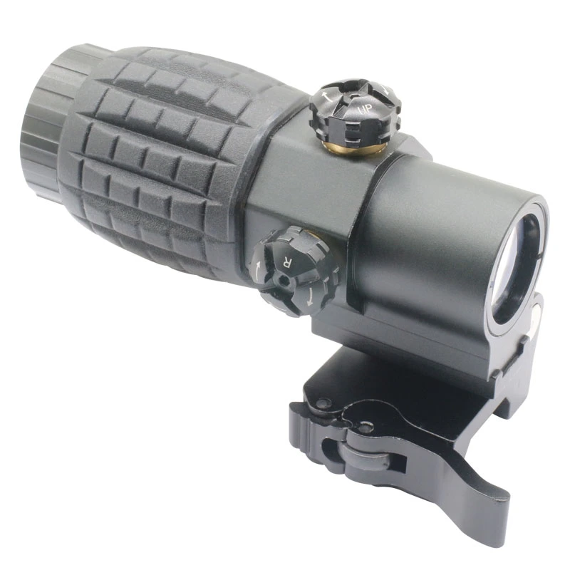4X DOT Sight Magnifier Quick Detach Tactical Red DOT Magnifier