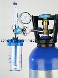 (Click-style) Medical Oxygen Regulator W/ O2 Humidifier