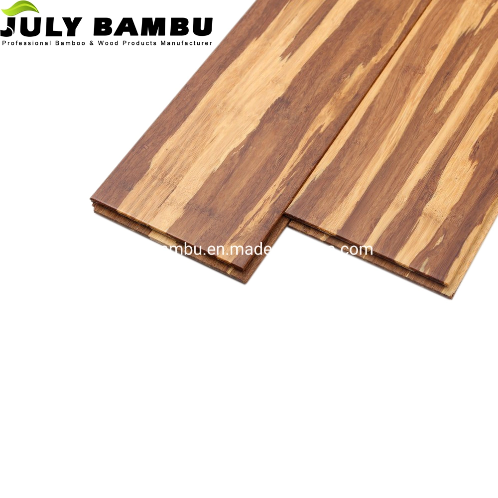 Factory Price 100% Solid Vertical Laminated Bamboo Flooring 14mm Tiger Strand Woven Bamboo Floor for Sale