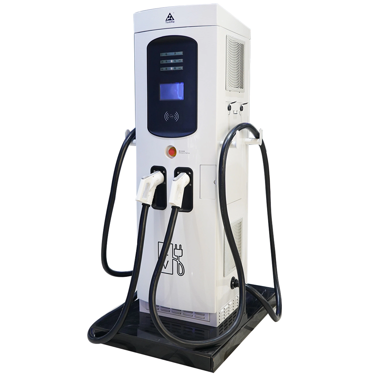 120kw/240kw Station de recharge rapide pour véhicules électriques avec chargeur de batterie Accessoires de charge intelligente Ocpp1.6 Chargeurs résidentiels pour véhicules électriques