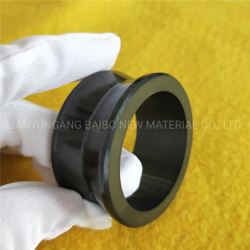 Custom Size Surface Polishing Industrial Silicon Nitride Ceramic Roller Si3n4 Seal Ring Insulation Wear Resistant Bush