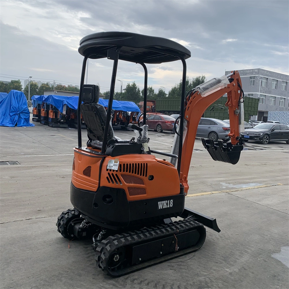 Free Shipping China Small Digger 1 Ton 1.2 Ton 1.5 Ton 1.8 Ton 2 Ton Kubota EPA Euro 5 Engine Mini Excavator